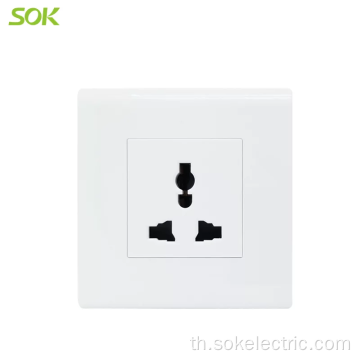 13A250V เต้ารับเอนกประสงค์ 1Gang electeic socket